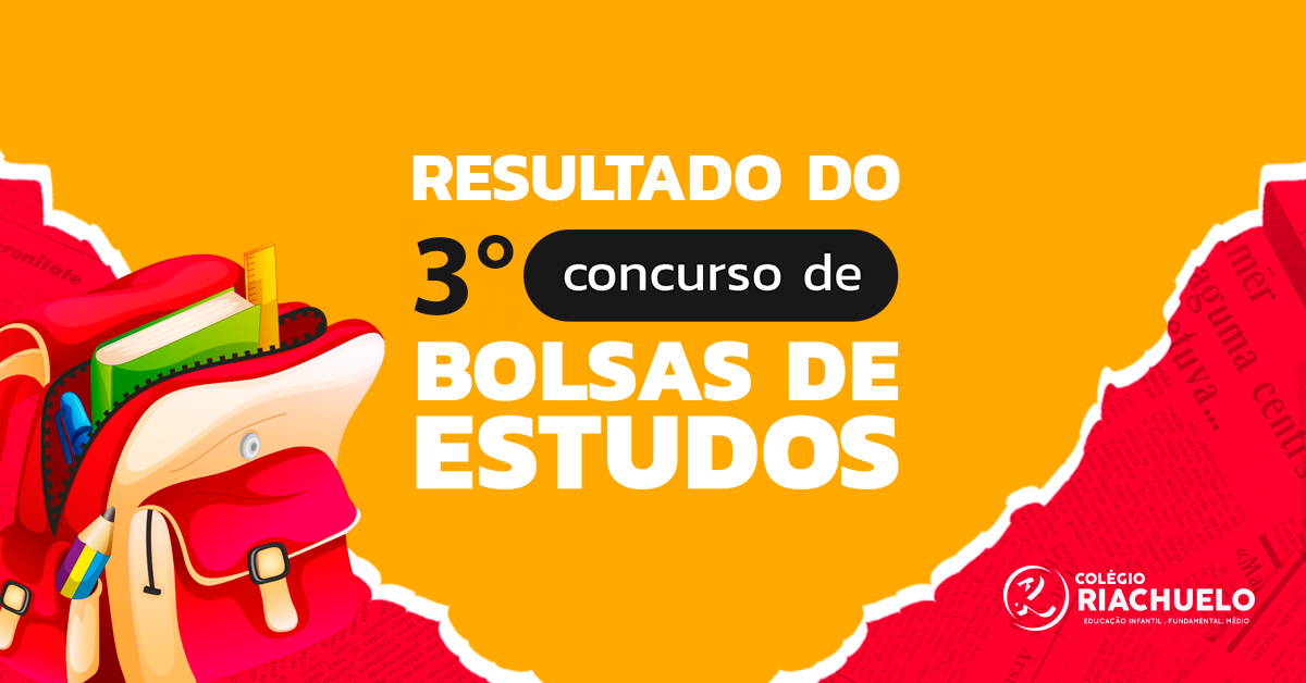 CONHEÇA OS ALUNOS SELECIONADOS NO 3° CONCURSO DE BOLSA DE ESTUDOS